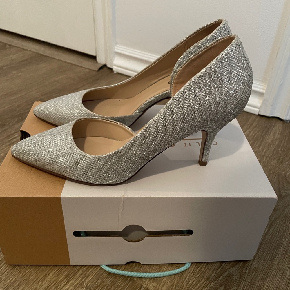 Call It Spring silver heels - Picture 3 of 4